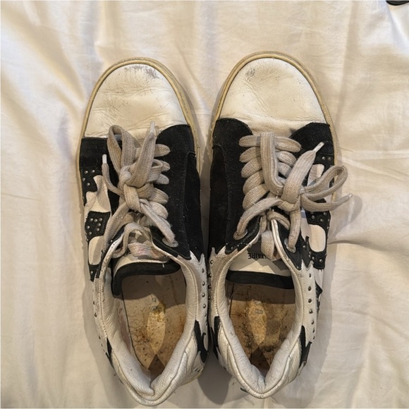 Zadig & voltaire nash black white studded sneakers - Picture 12 of 12